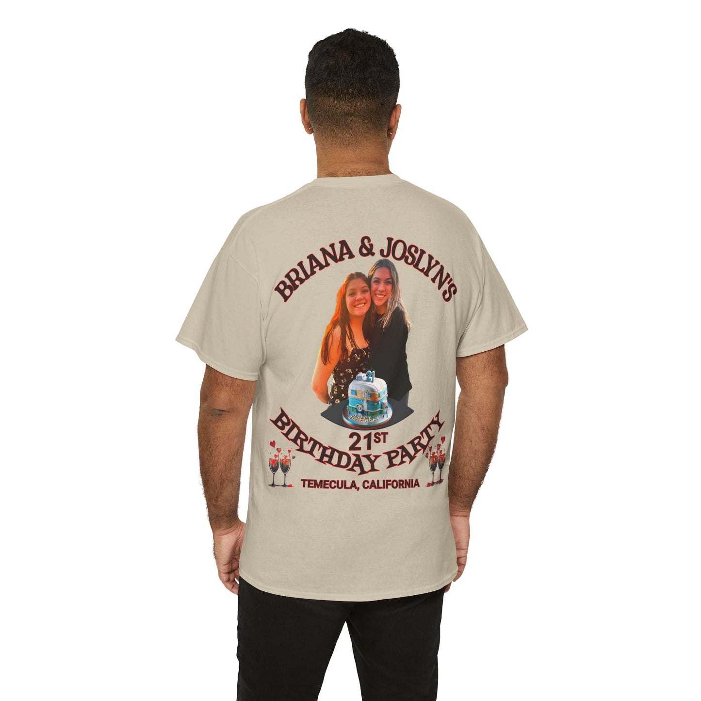 TWINS   Unisex Heavy Cotton Tee