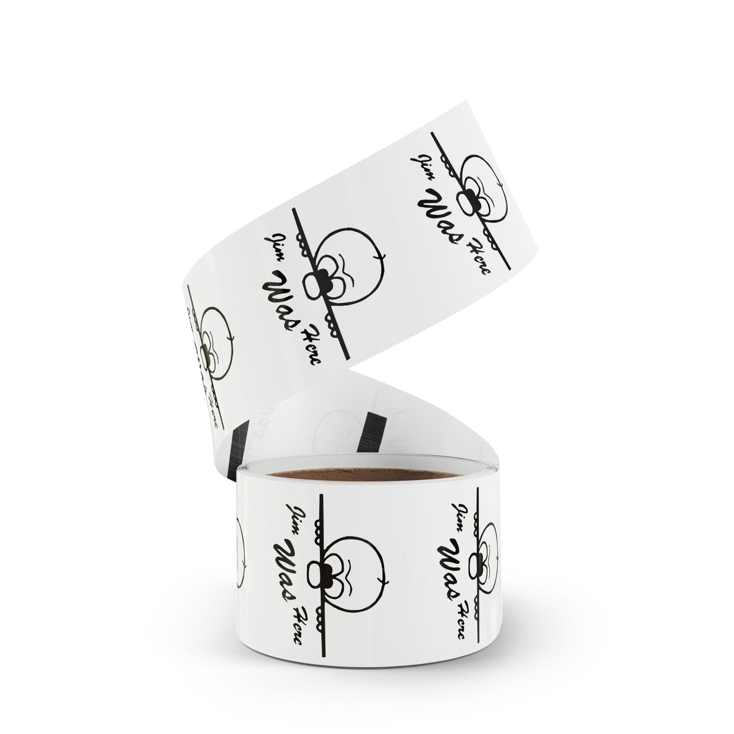 JIMBO Round Sticker Label Rolls
