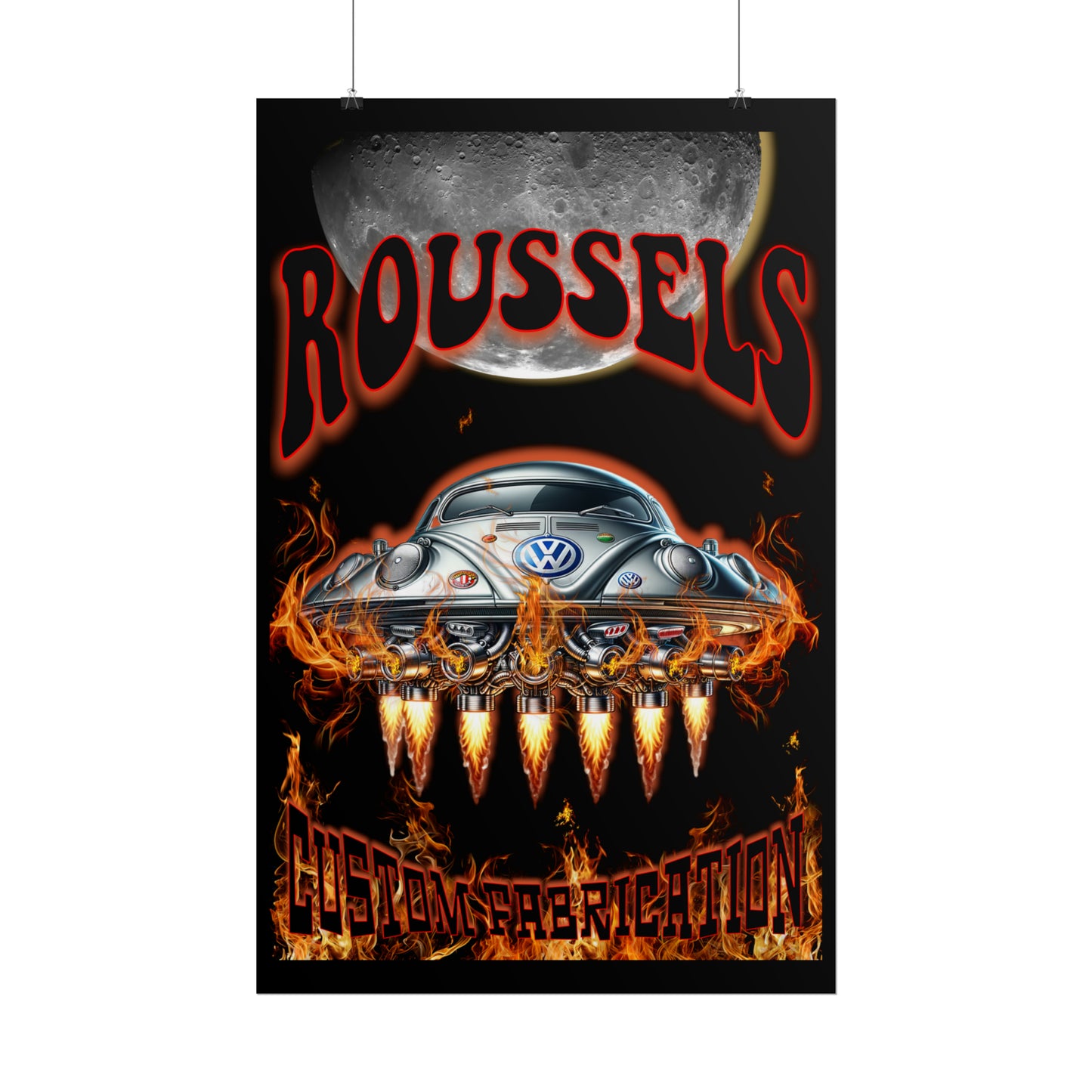 ROUSSEL'S CUSTOM LIMITED EDITION Rolled Posters