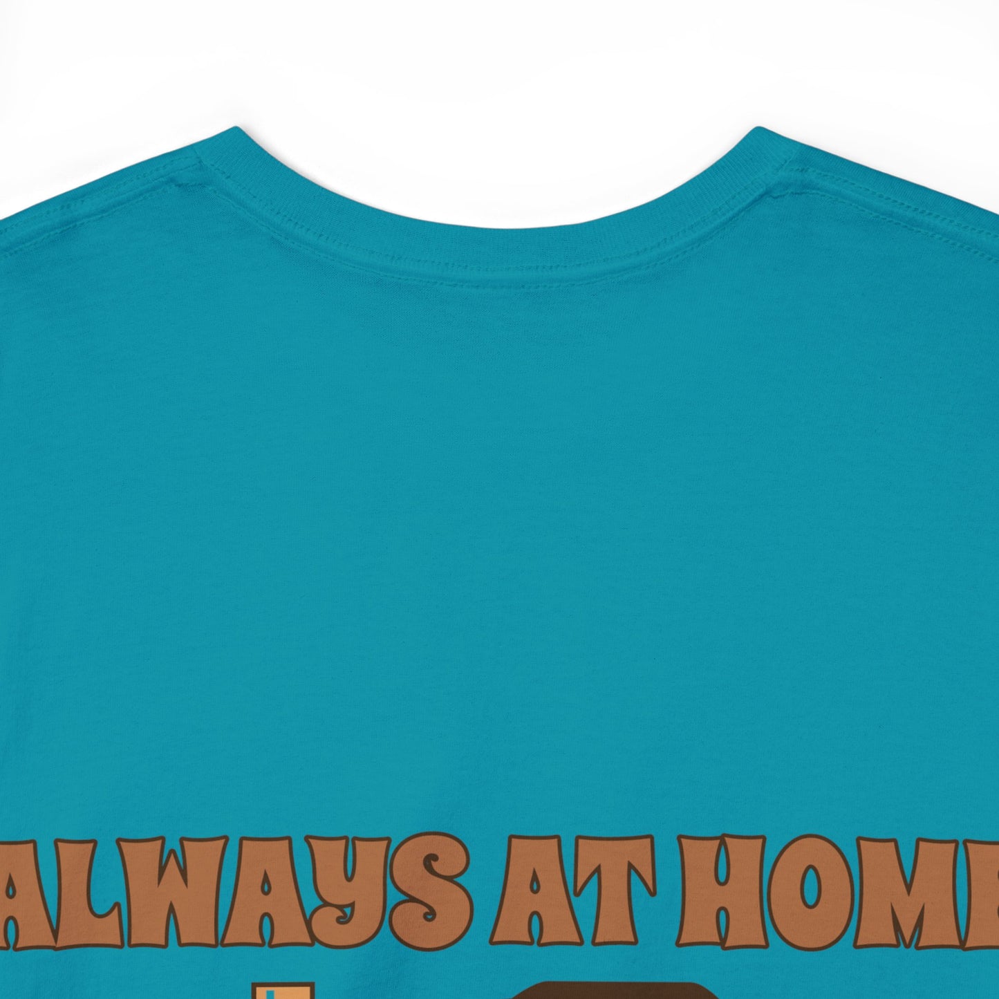 CAMPING ON BACK Unisex Heavy Cotton Tee