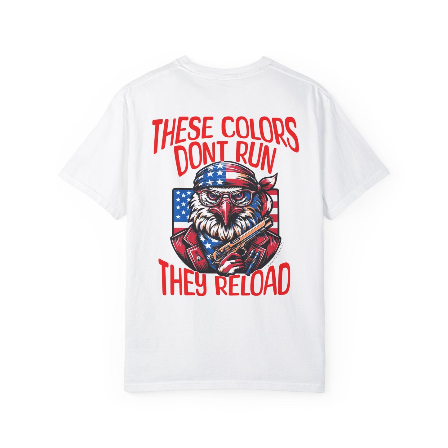 DONT RUN Unisex Garment-Dyed T-shirt