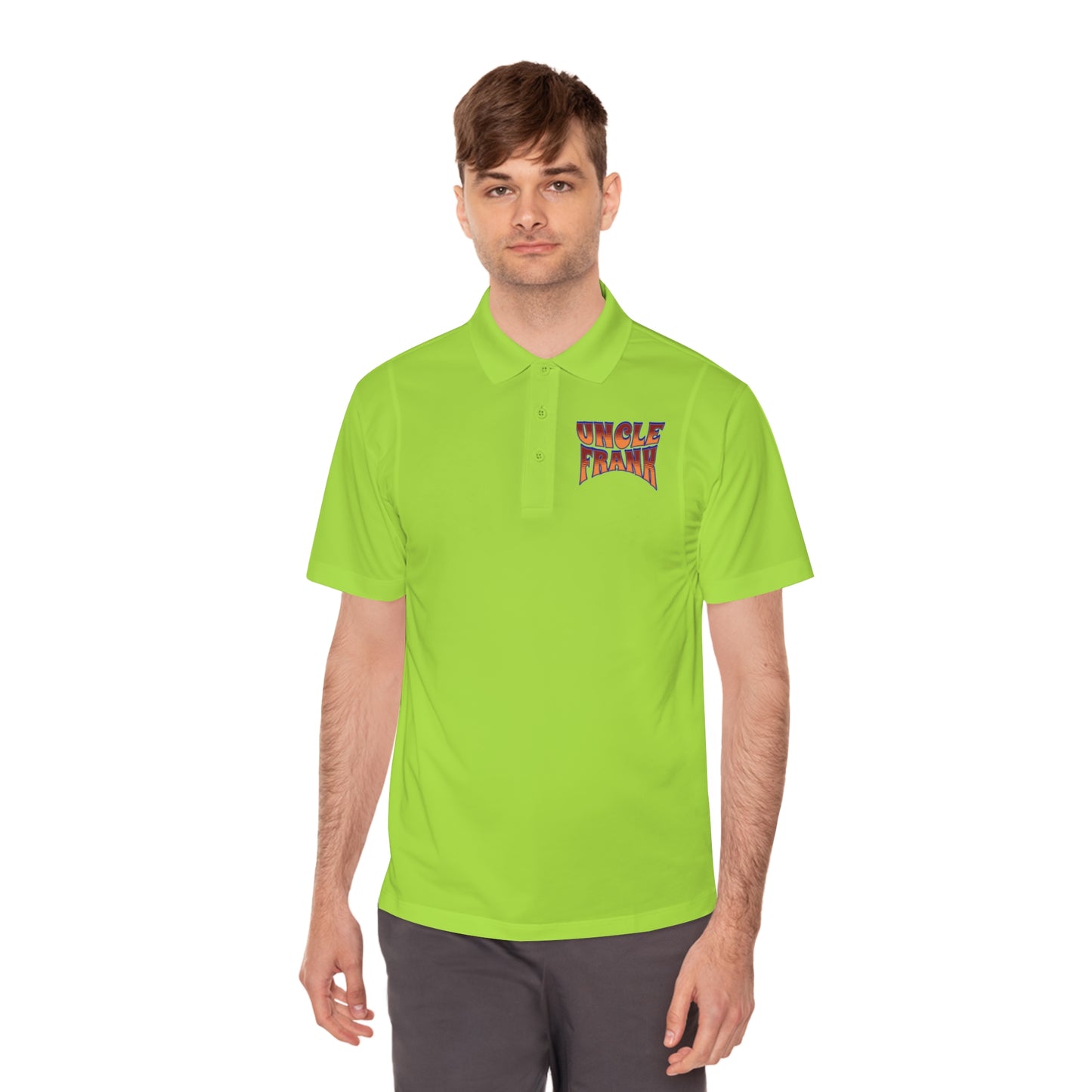 UNCLE FRANK Men's Sport Polo Shirt
