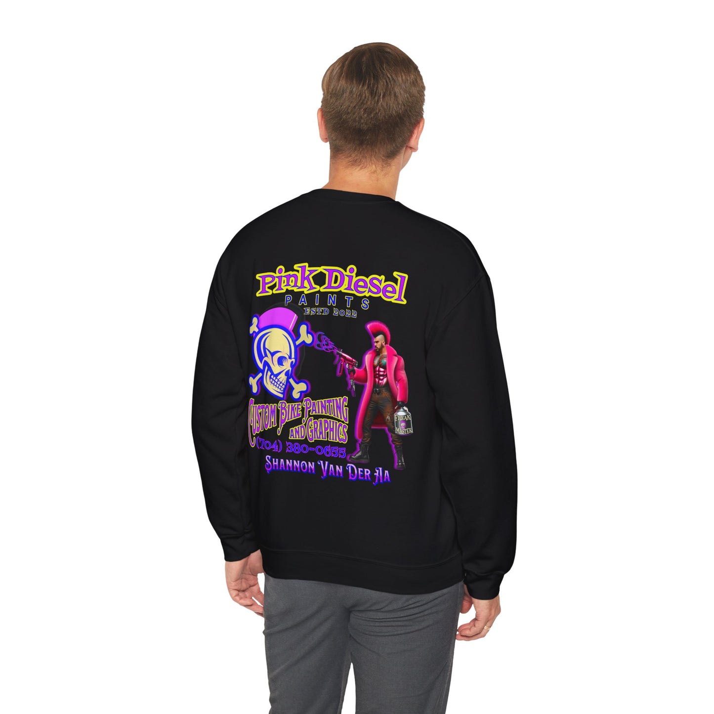 PINK DIESEL Unisex Heavy Blend™ Crewneck Sweatshirt