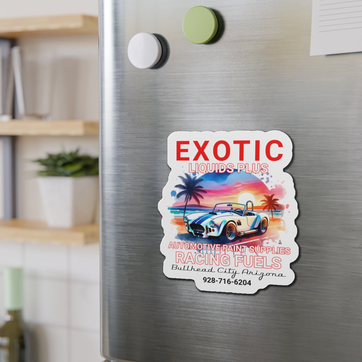 EXOTIC Die-Cut Magnets