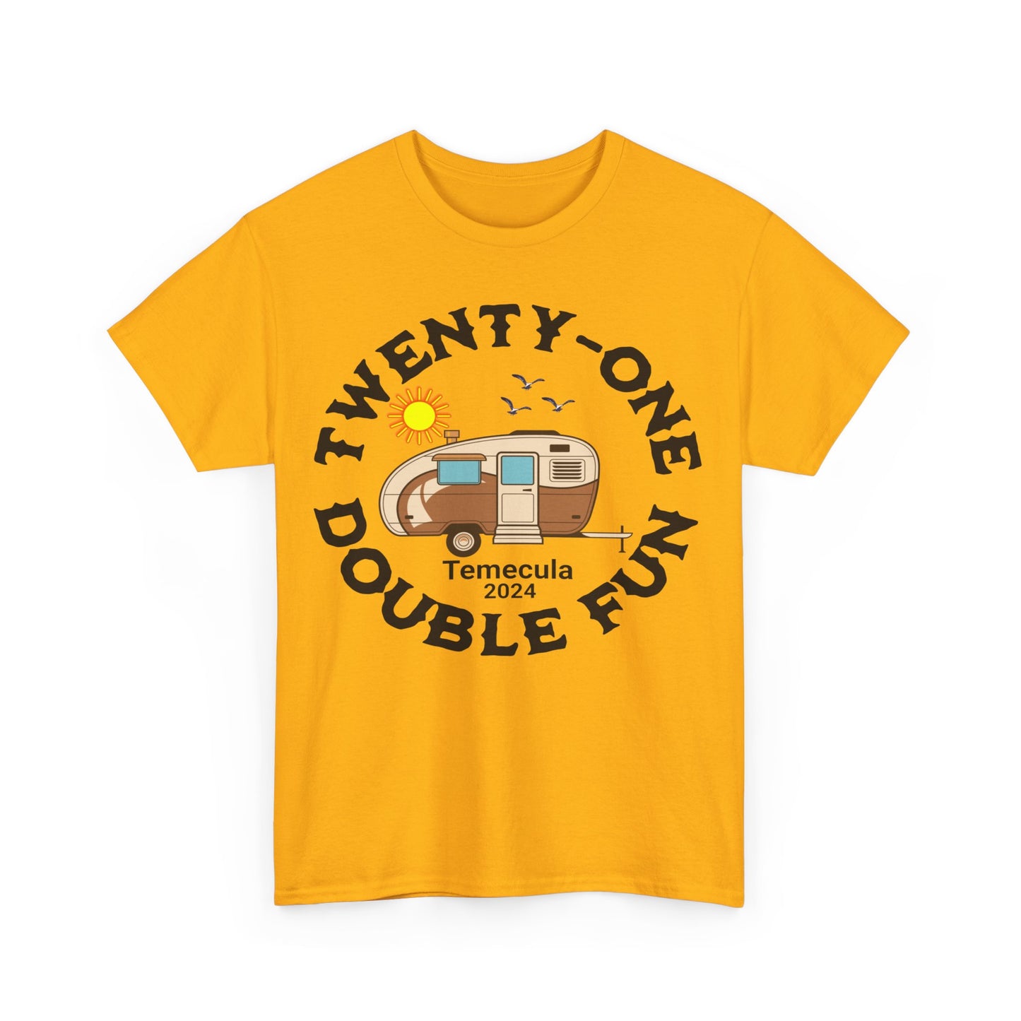 TWINS   Unisex Heavy Cotton Tee