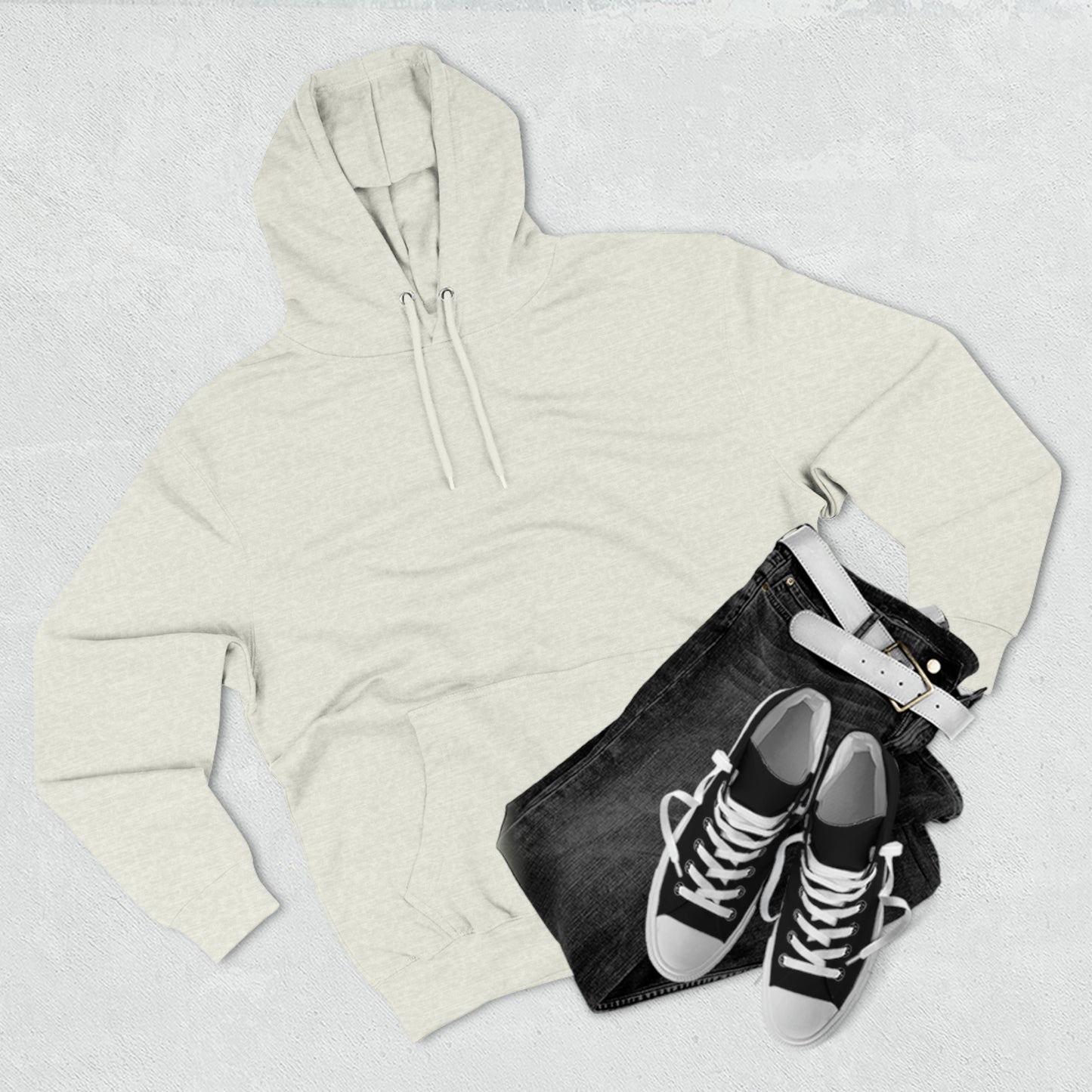 JIMMY Three-Panel Fleece Hoodie