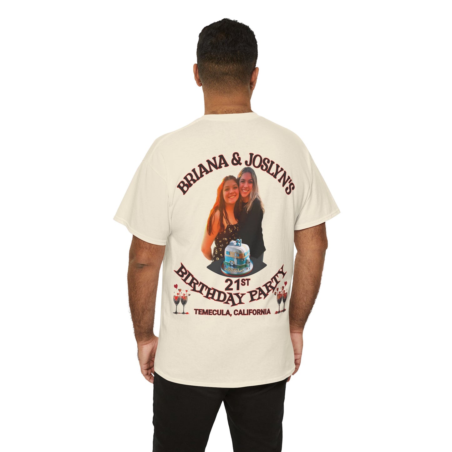 TWINS   Unisex Heavy Cotton Tee