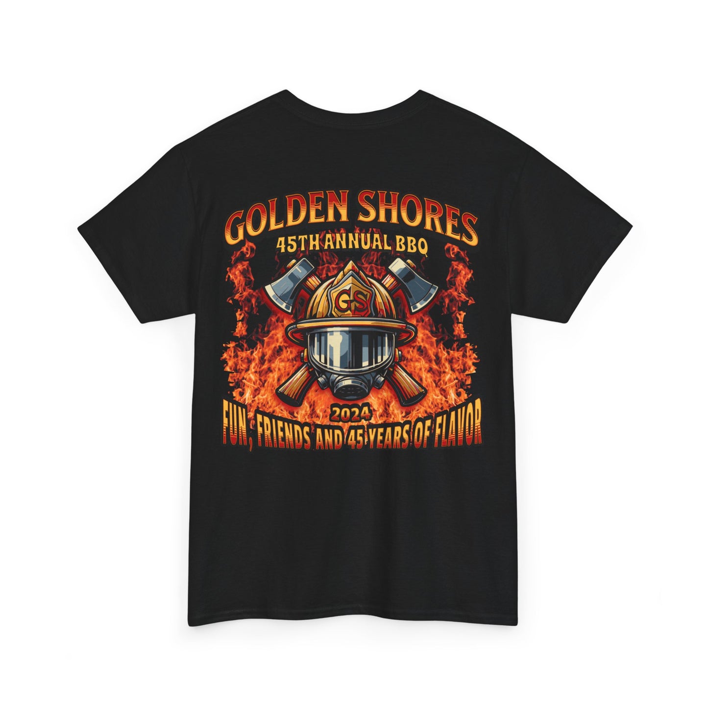 GSFD BBQ Unisex Heavy Cotton Tee