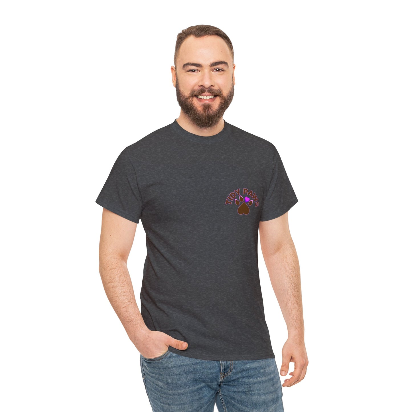 TIDY PAWS Unisex Heavy Cotton Tee