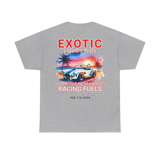 EXOTIC. BACK Unisex Heavy Cotton Tee