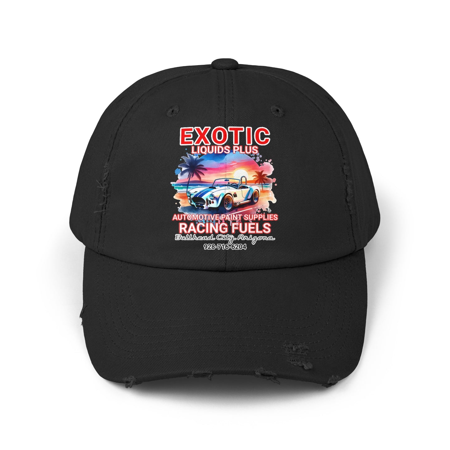 EXOTIC Unisex Distressed Cap