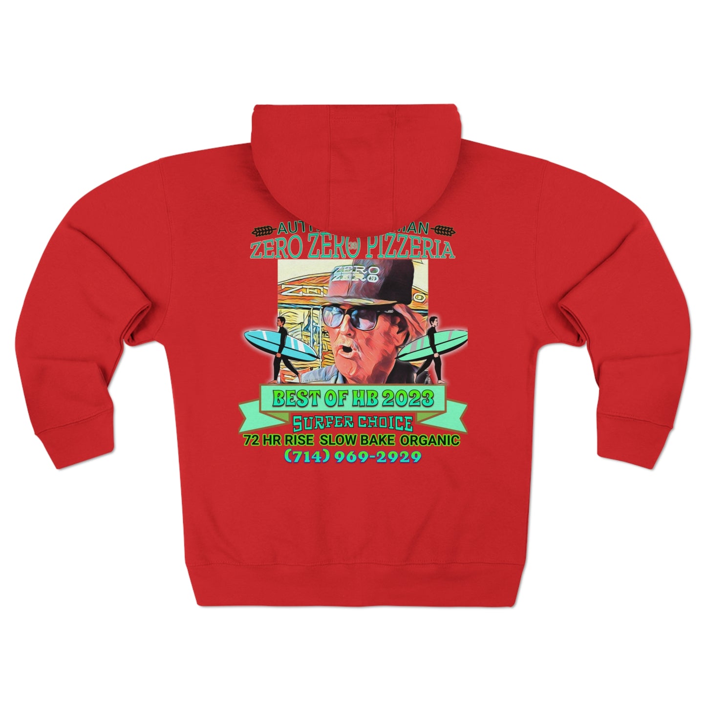 JIMBO ZERO Unisex Zip Hoodie