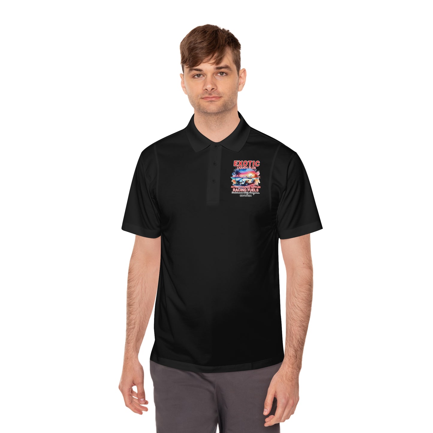 EXOTIC Men's Sport Polo Shirt