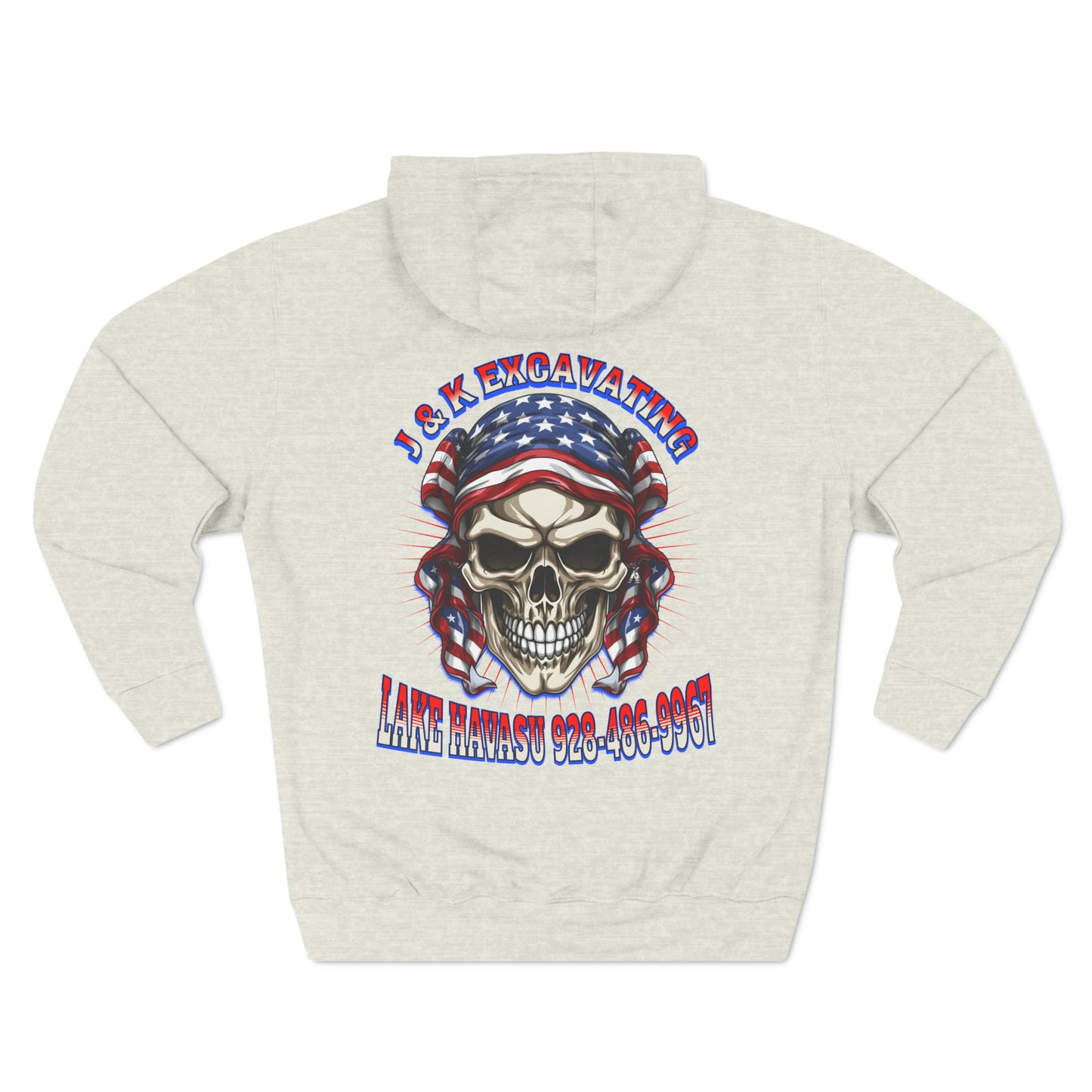 JIMMY Three-Panel Fleece Hoodie