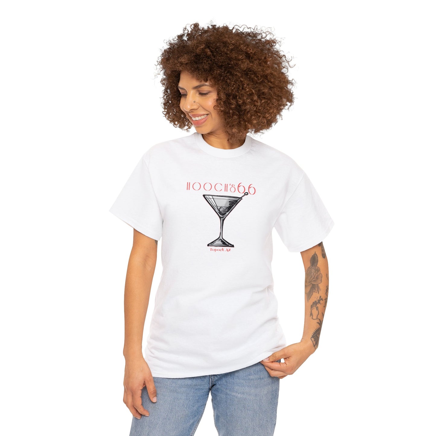 Hooch's BAR  Unisex Heavy Cotton Tee