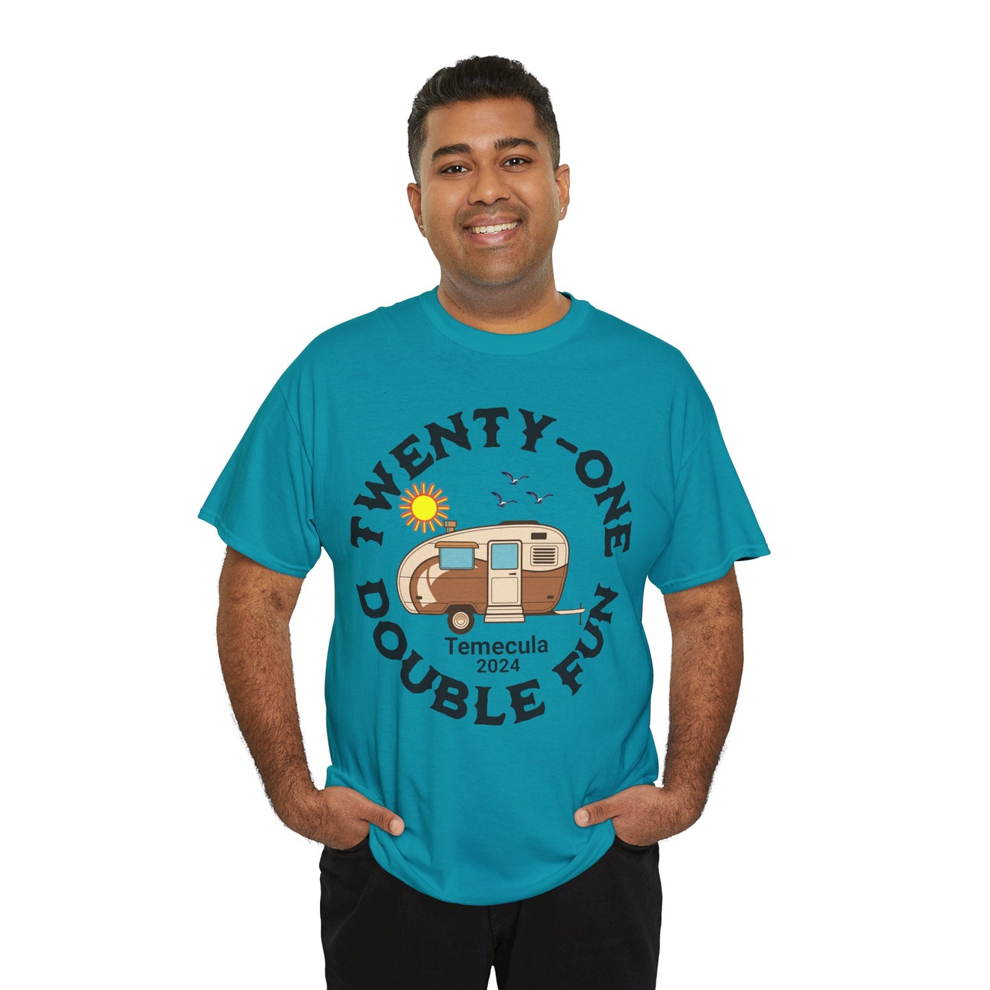 TWINS   Unisex Heavy Cotton Tee