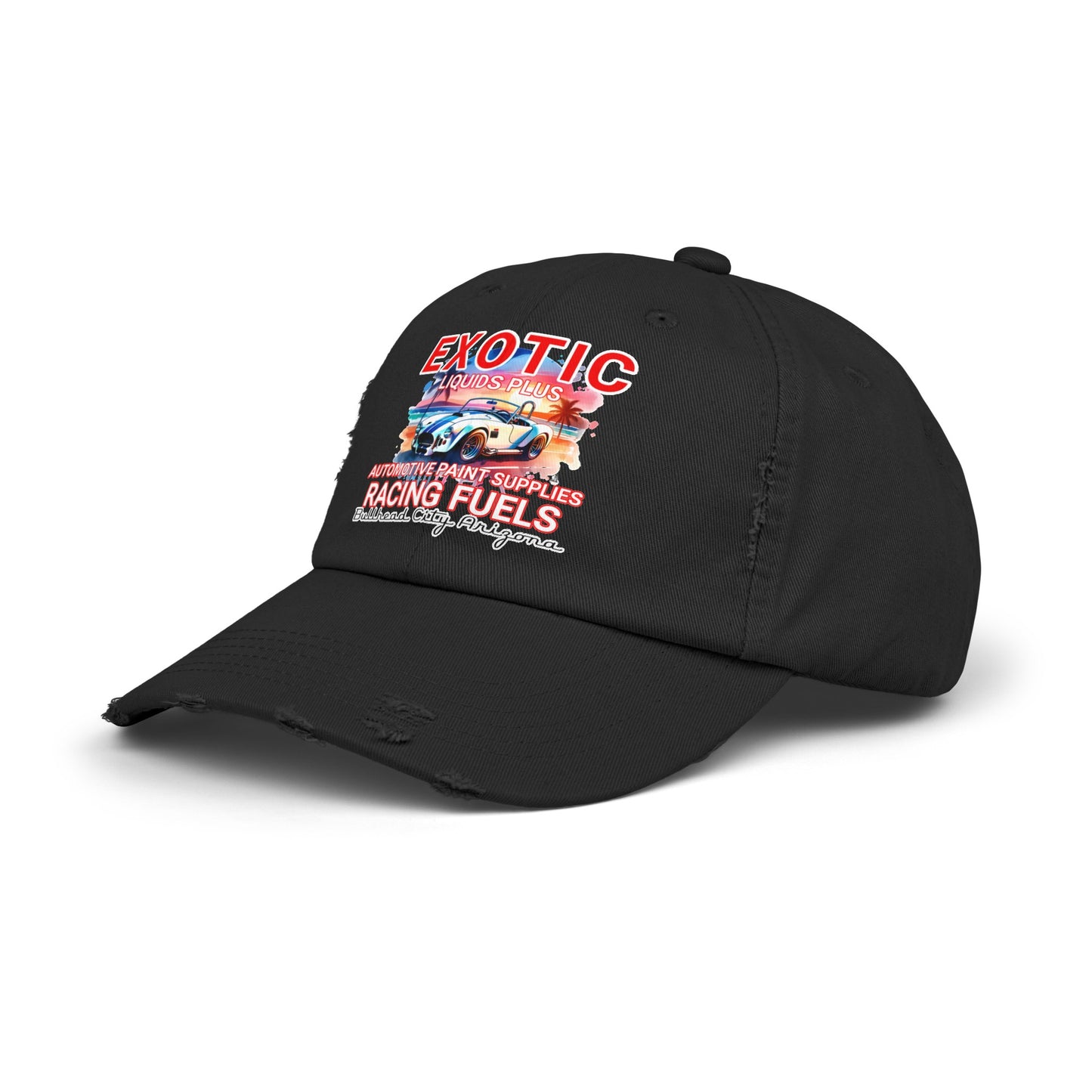 EXOTIC Unisex Distressed Cap