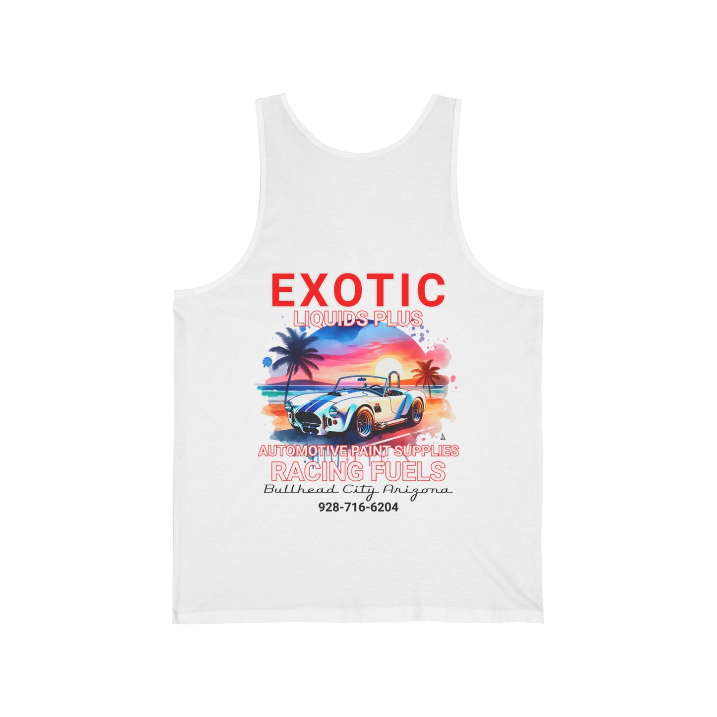 EXOTIC TANK BACK Unisex Jersey Tank