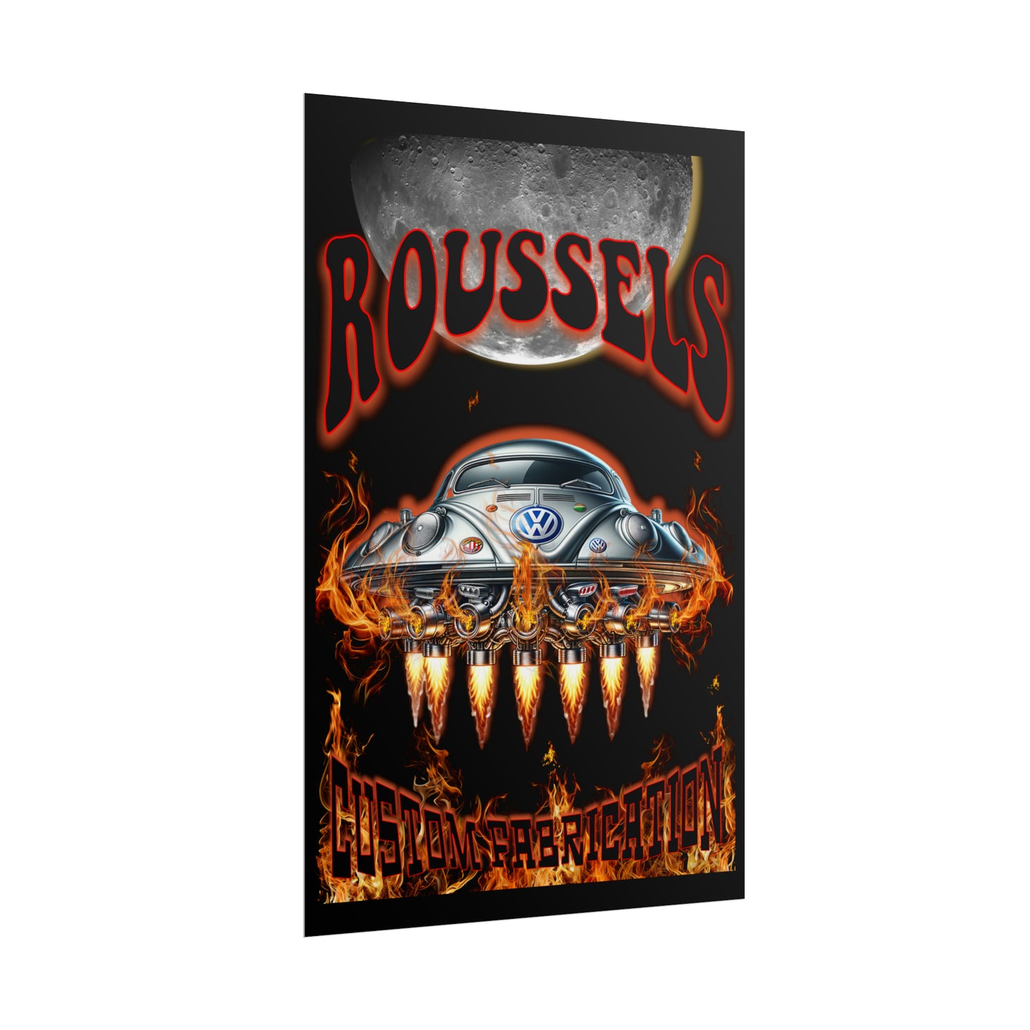 ROUSSEL'S CUSTOM LIMITED EDITION Rolled Posters