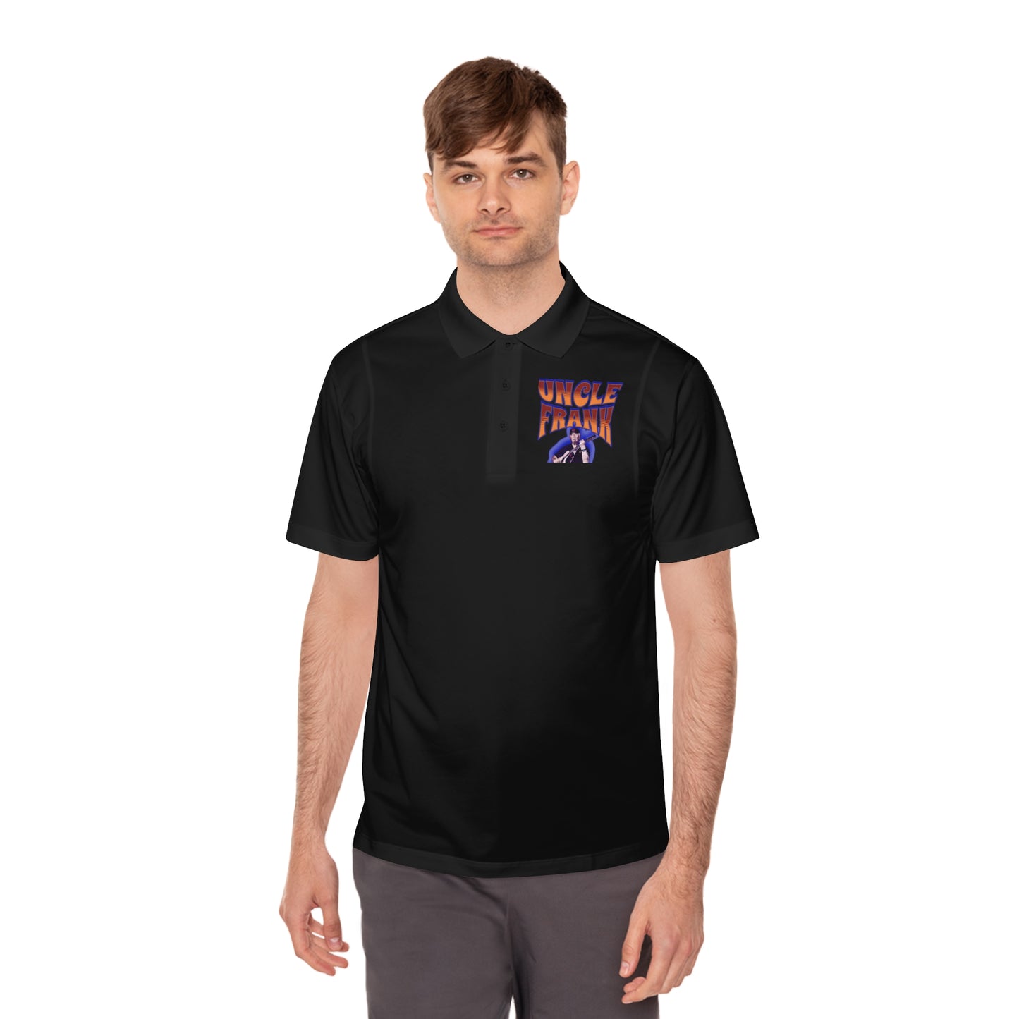 UNCLE FRANK Men's Sport Polo Shirt