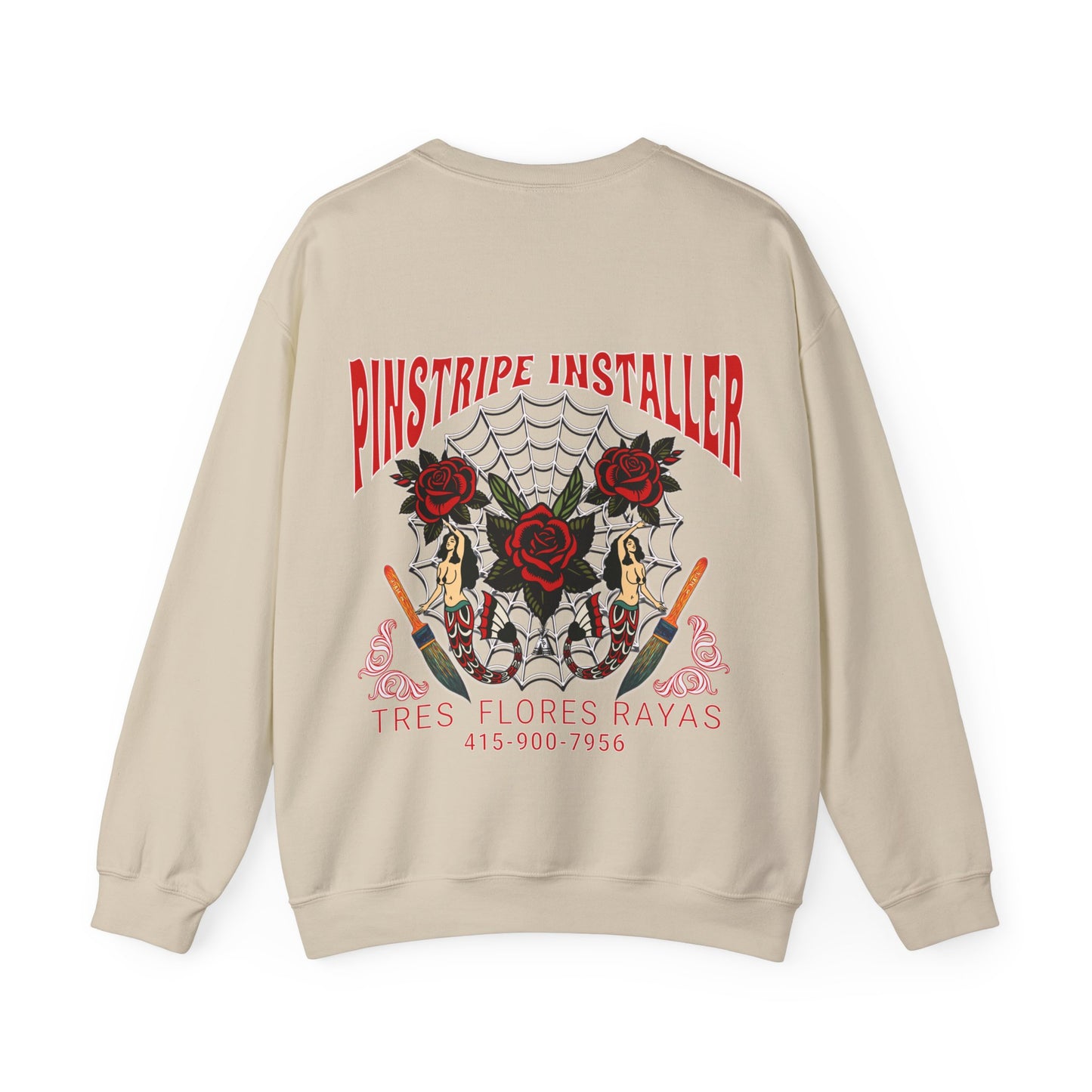 PINSTRIPER 1 PO Unisex Heavy Blend™ Crewneck Sweatshirt