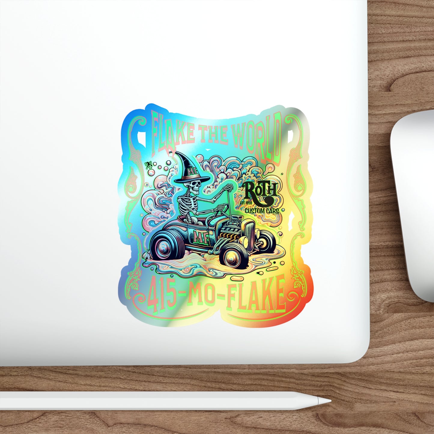 LIL DADDY Holographic Die-cut Stickers