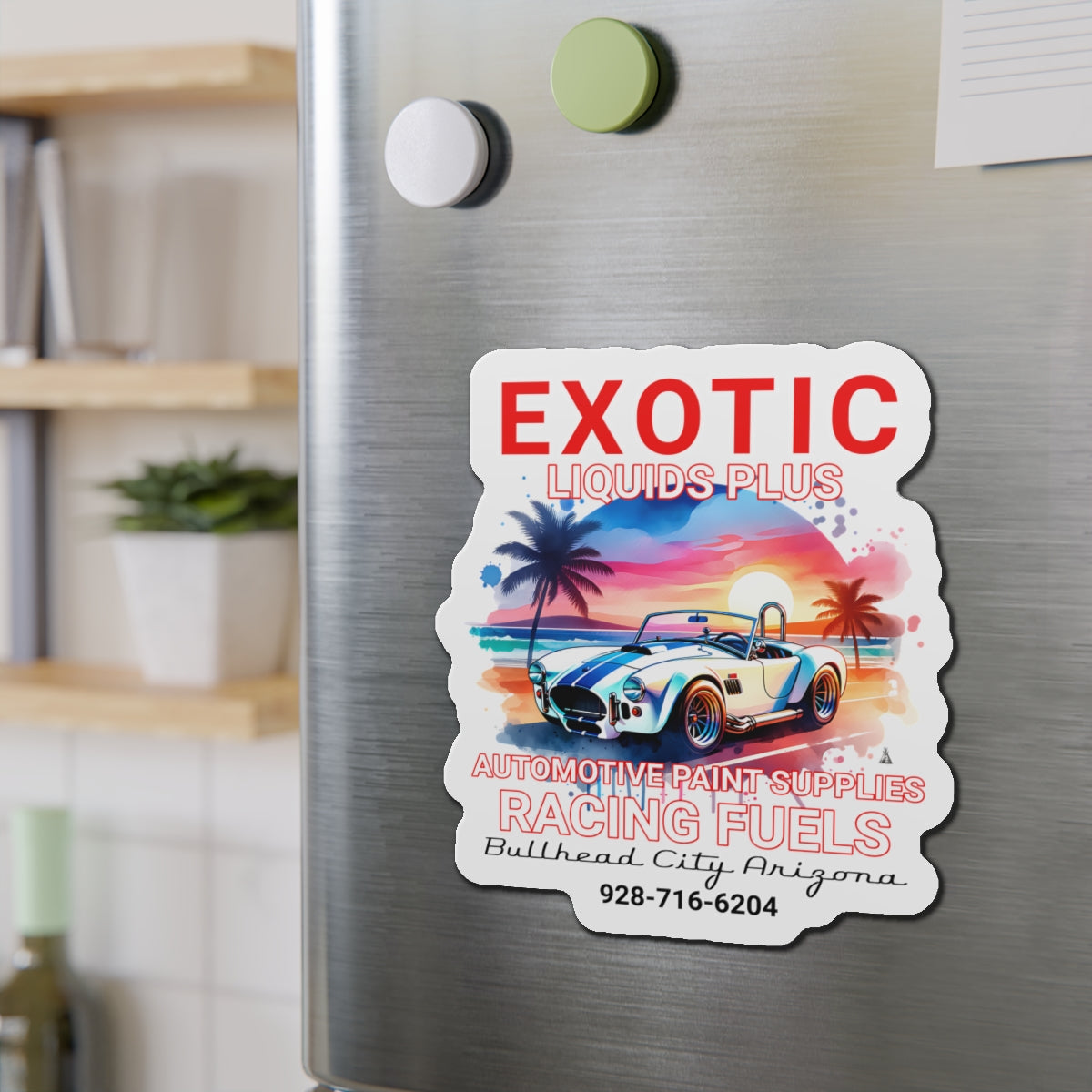 EXOTIC Die-Cut Magnets