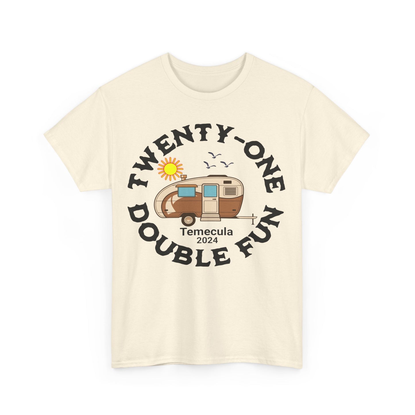 TWINS   Unisex Heavy Cotton Tee