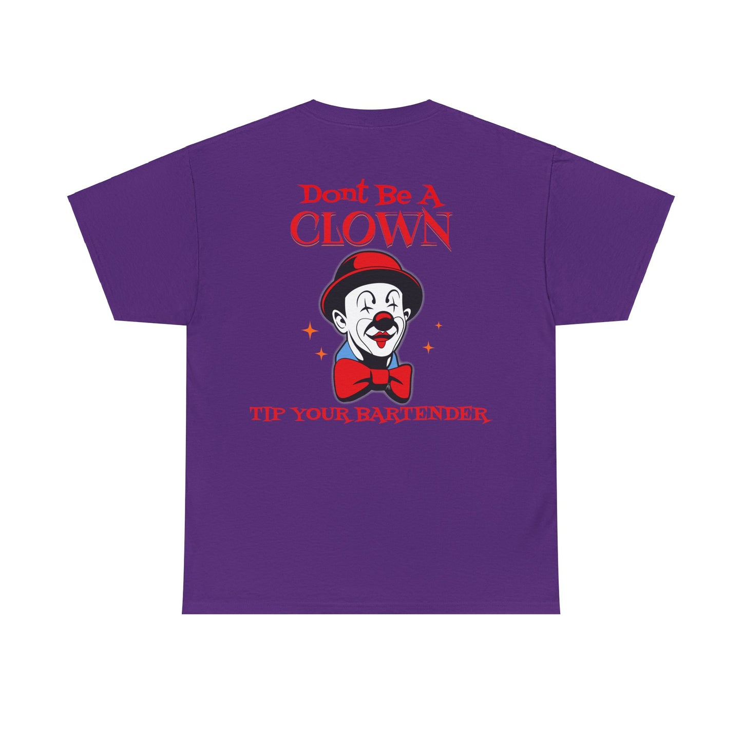 BARTENDER ON BACK  Unisex Heavy Cotton Tee