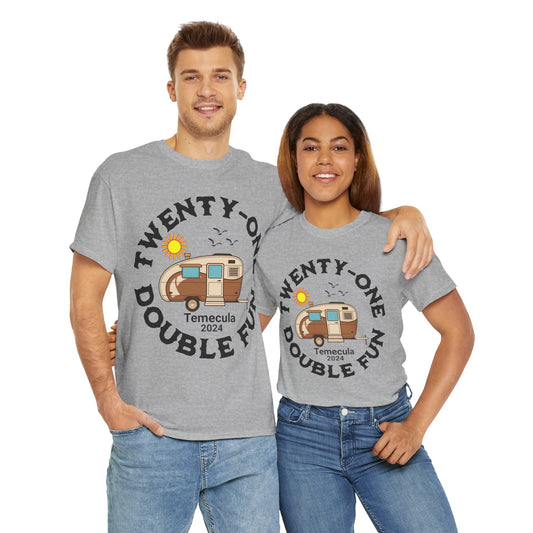 TWINS   Unisex Heavy Cotton Tee