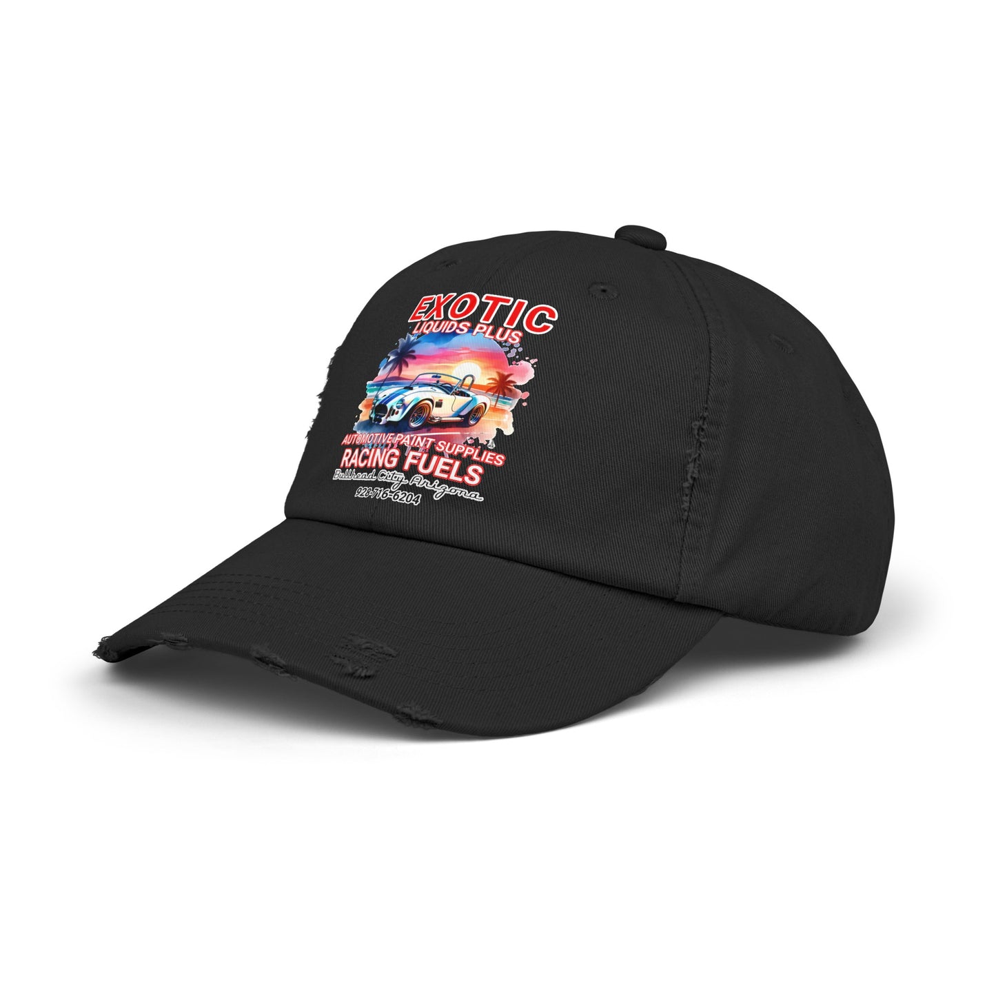 EXOTIC Unisex Distressed Cap