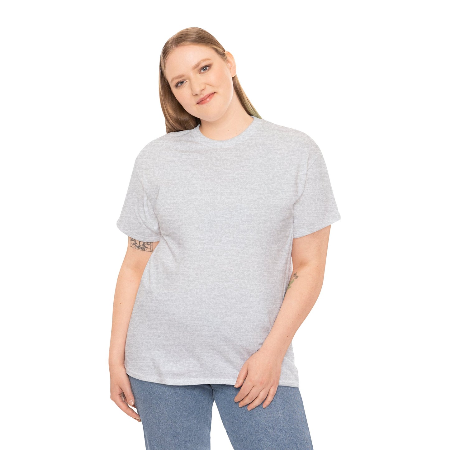 FISHING ON BACK Unisex Heavy Cotton Tee