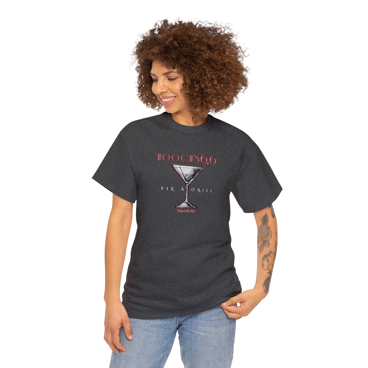 Hooch's BAR  Unisex Heavy Cotton Tee