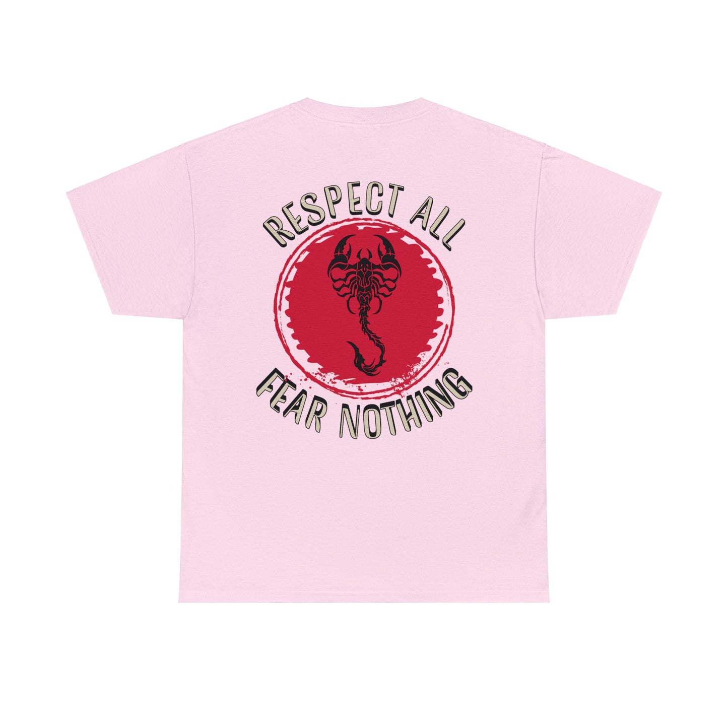 RESPECT ON BACK Unisex Heavy Cotton Tee