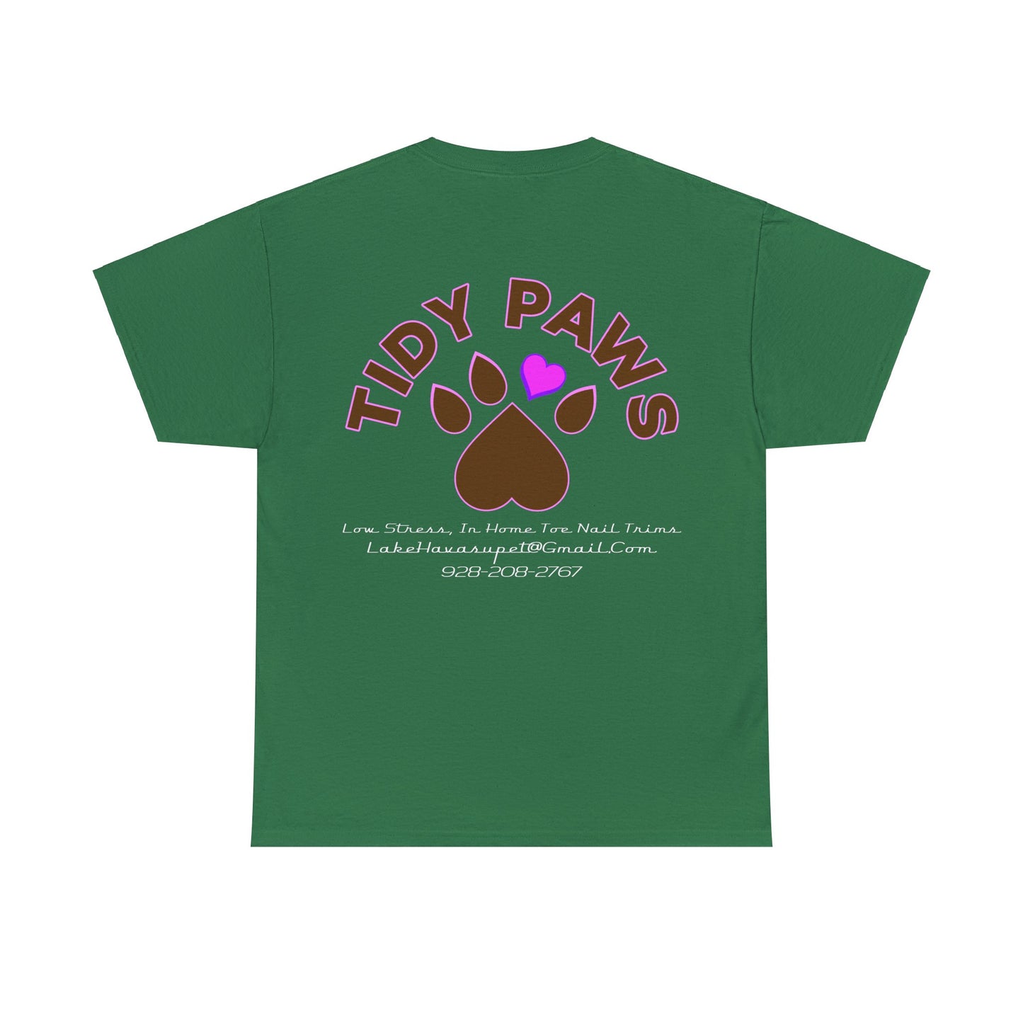 TIDY PAWS Unisex Heavy Cotton Tee