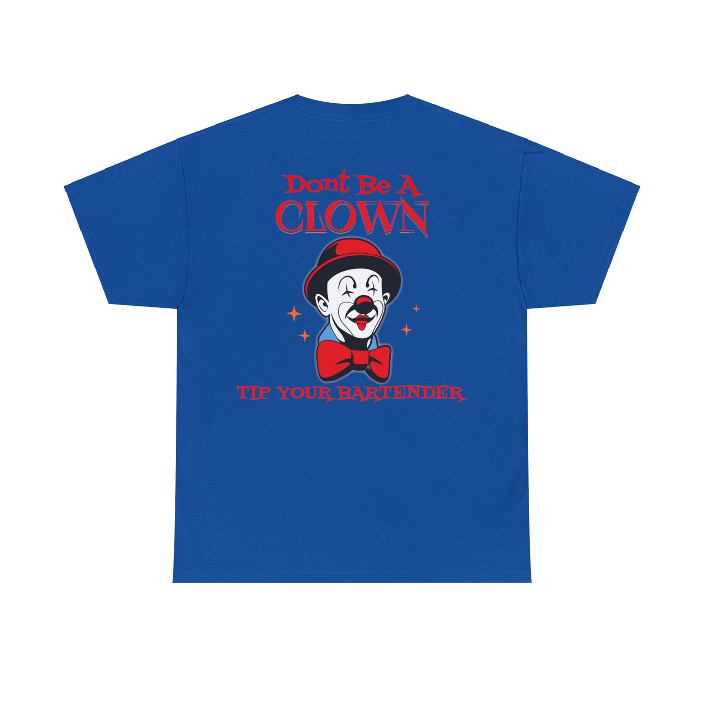 BARTENDER ON BACK  Unisex Heavy Cotton Tee