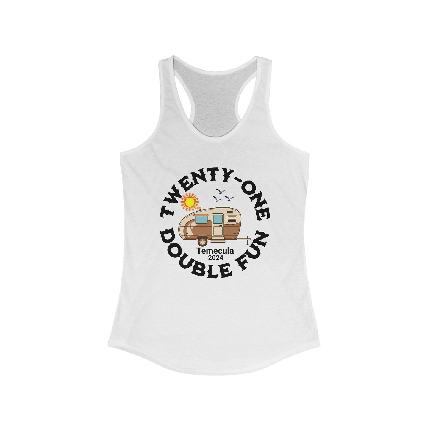 TWINS Women's Ideal Racerback Tank