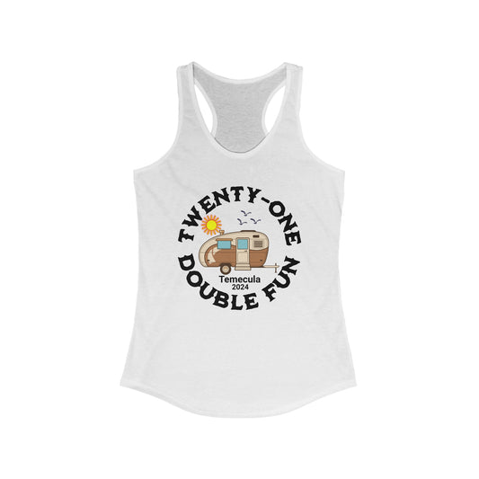 TWINS Women's Ideal Racerback Tank