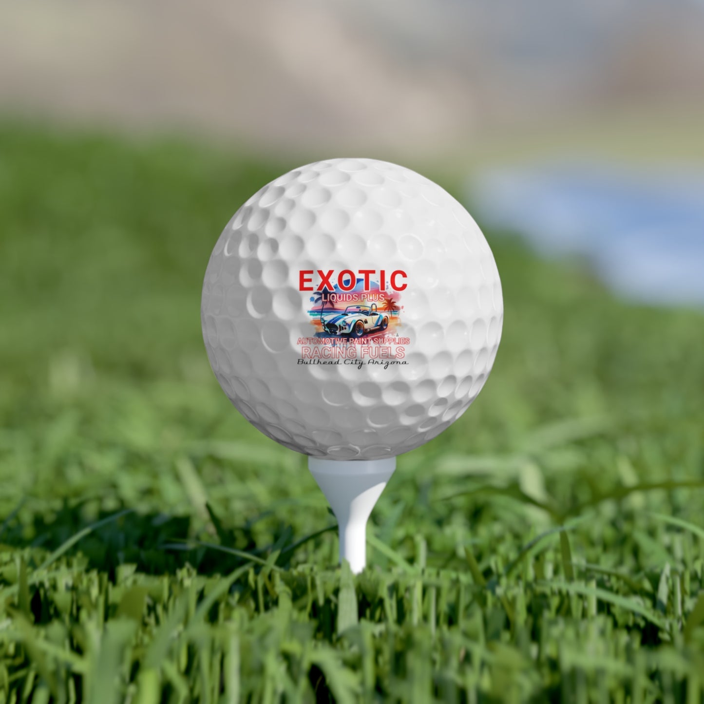 EXOTIC Golf Balls, 6pcs