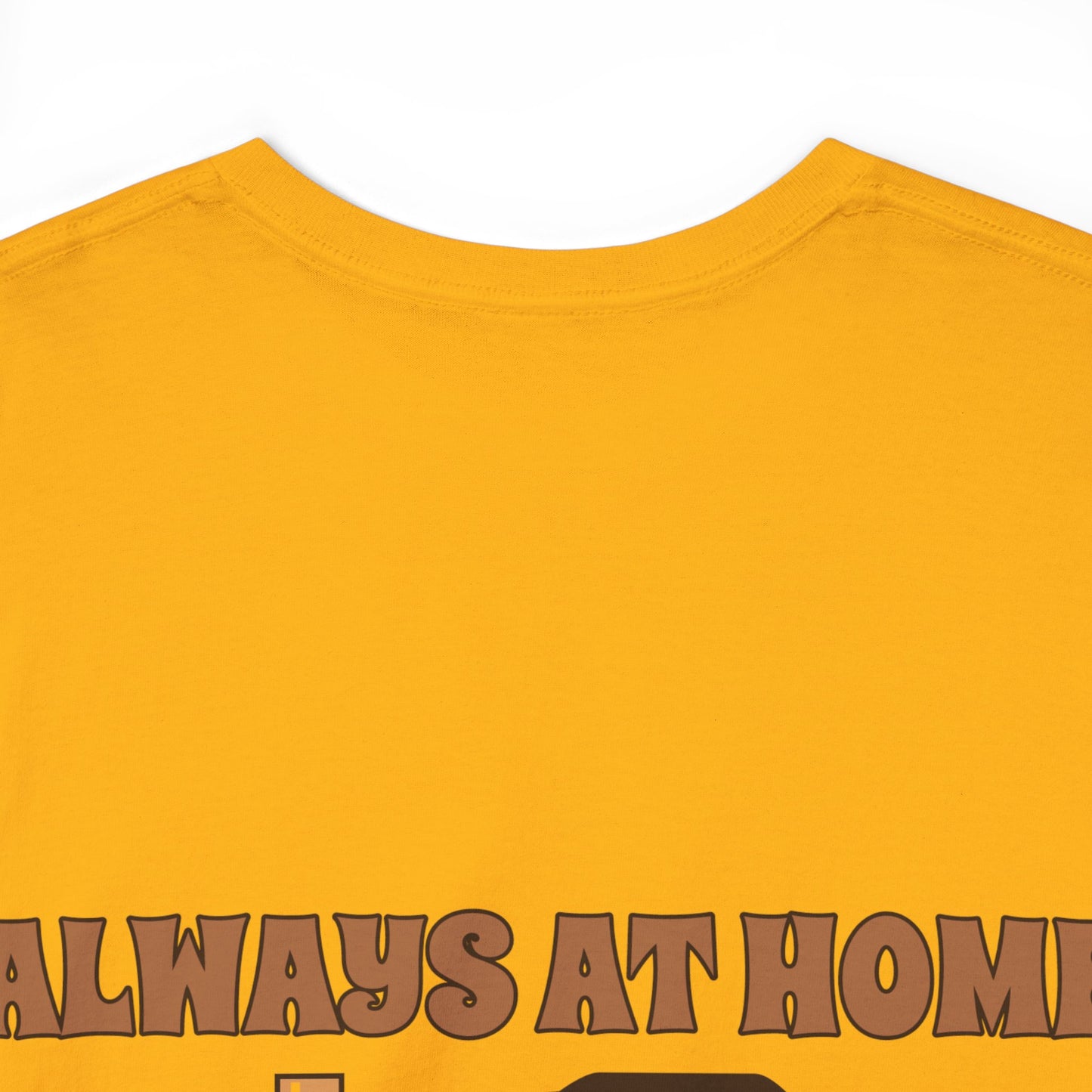 CAMPING ON BACK Unisex Heavy Cotton Tee