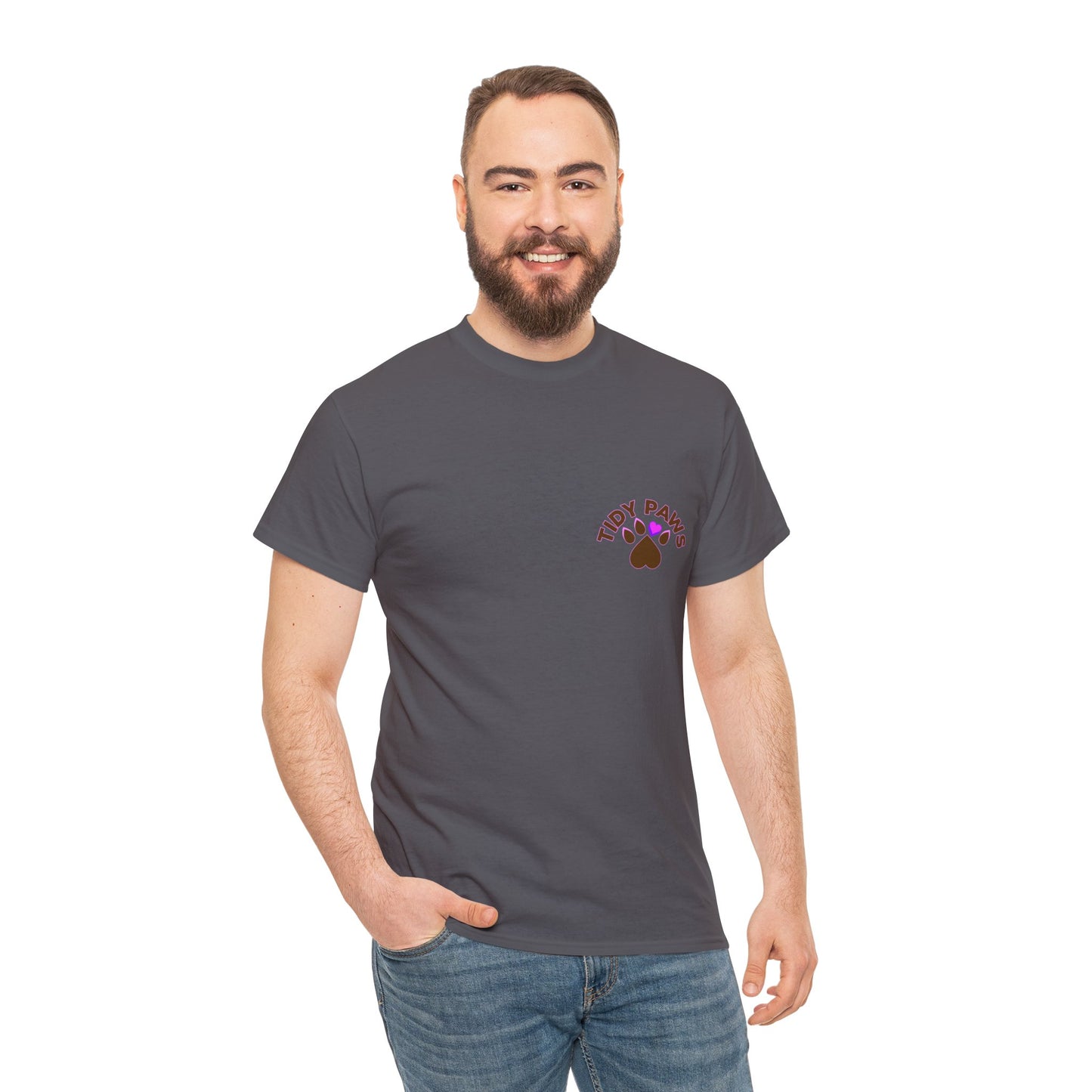TIDY PAWS Unisex Heavy Cotton Tee