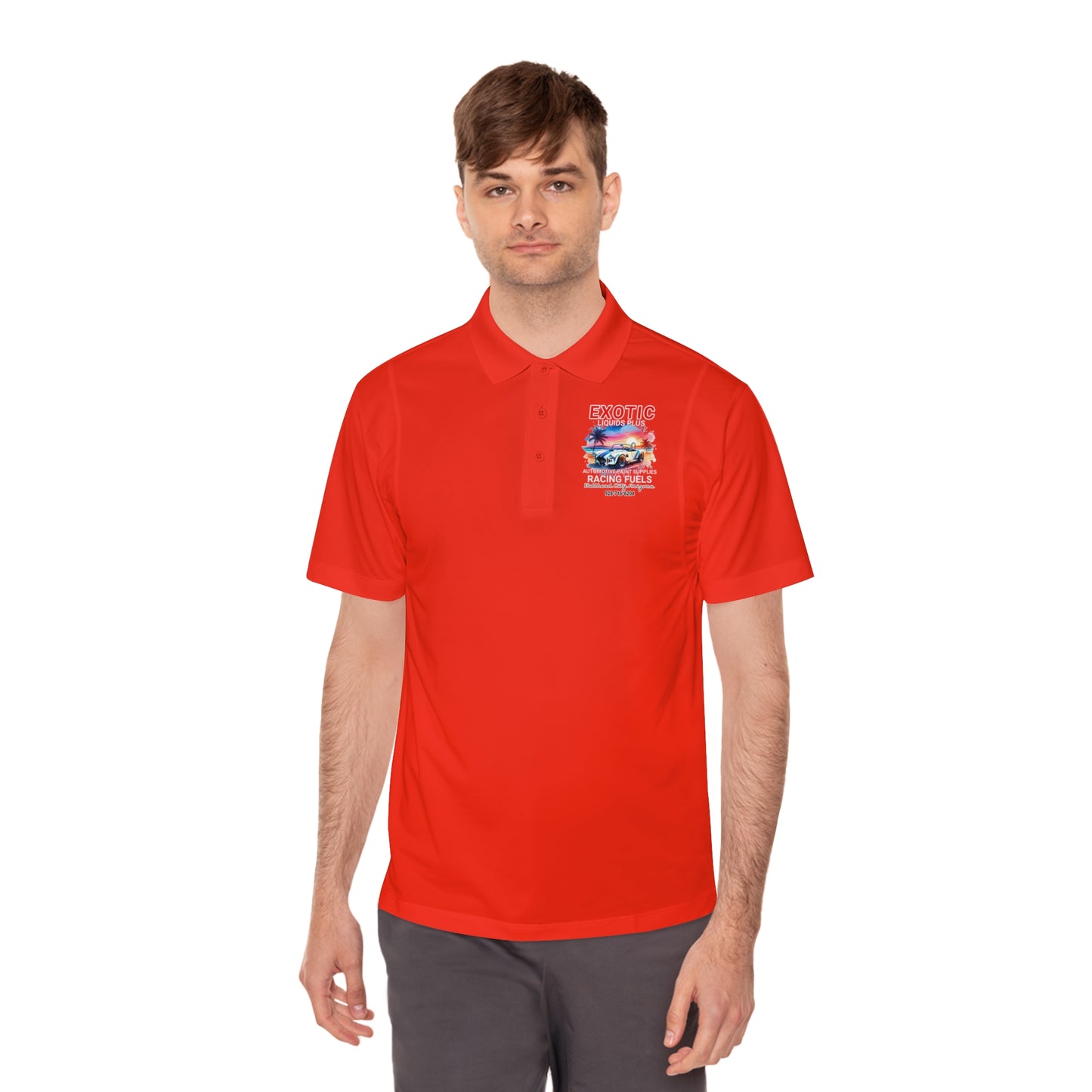 EXOTIC Men's Sport Polo Shirt