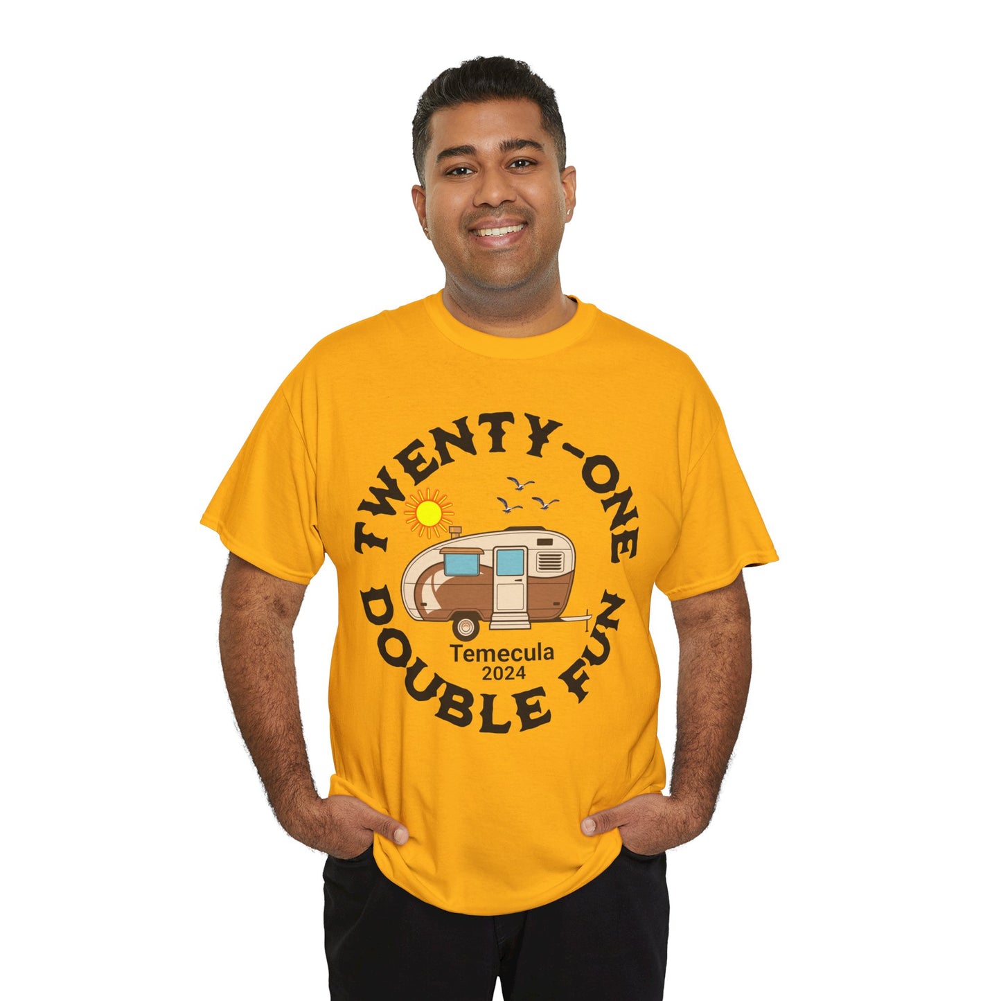 TWINS   Unisex Heavy Cotton Tee