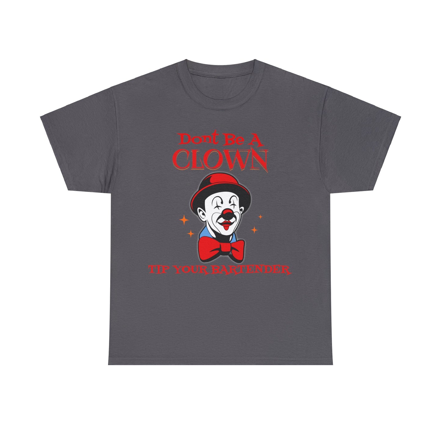 BARTENDER ON FRONT  Unisex Heavy Cotton Tee
