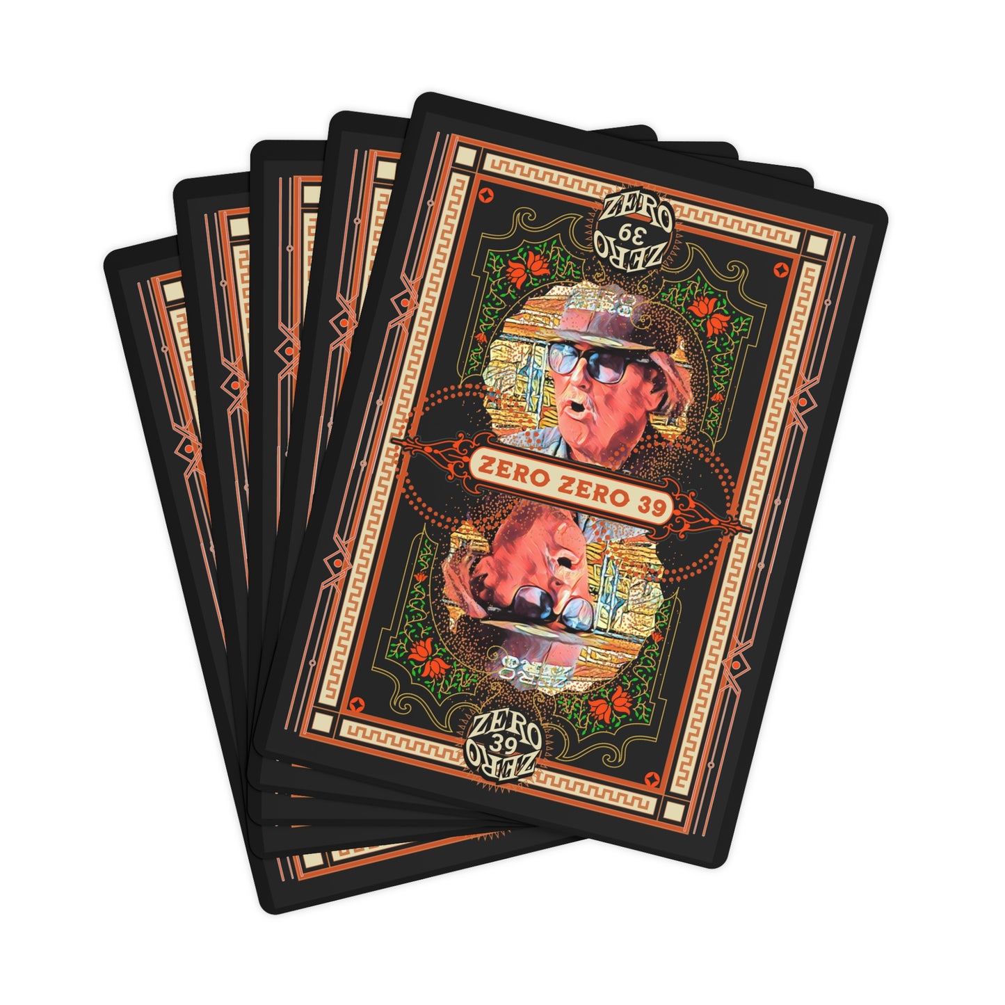 JIMBO Poker Cards ZERO ZERO 39 PIZZA
