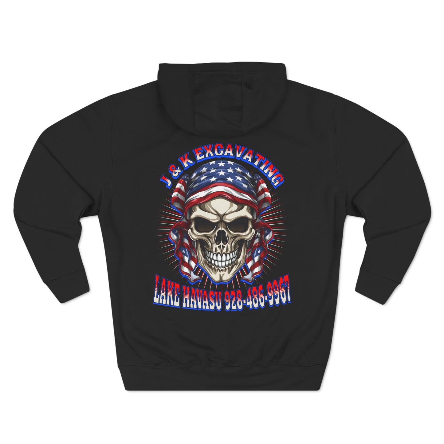 JIMMY Three-Panel Fleece Hoodie