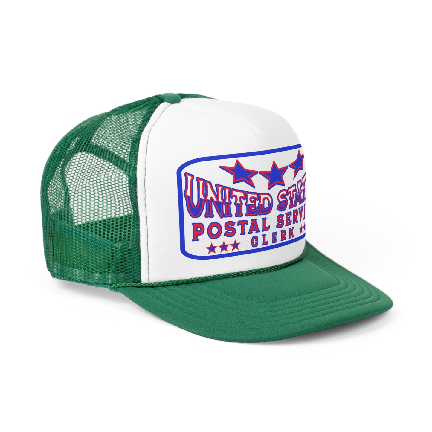 POSTAL CLERK Trucker Caps