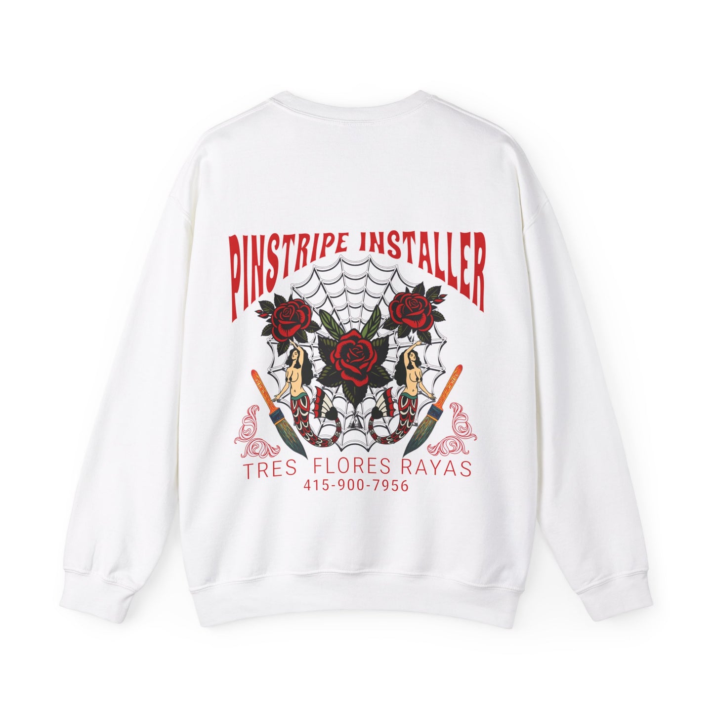 PINSTRIPER 1 PO Unisex Heavy Blend™ Crewneck Sweatshirt