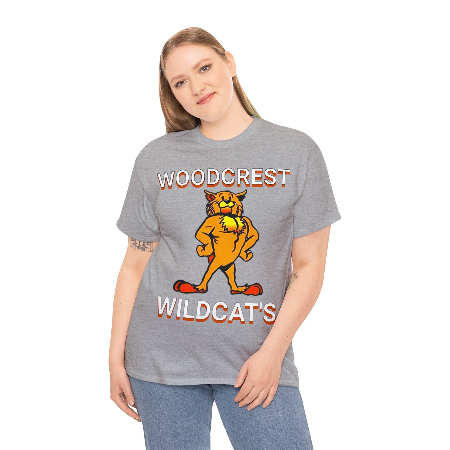 W00DCREST   Unisex Heavy Cotton Tee