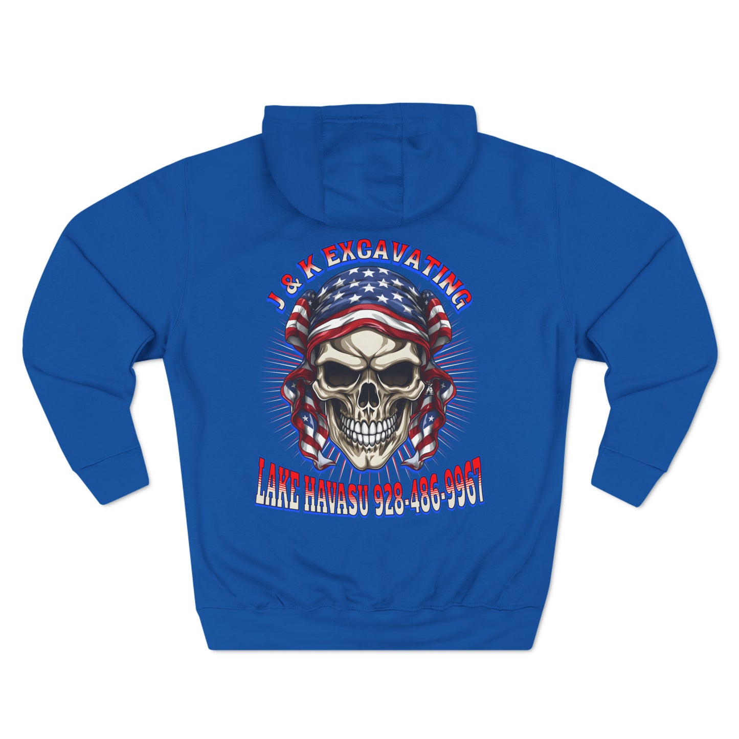 JIMMY Three-Panel Fleece Hoodie